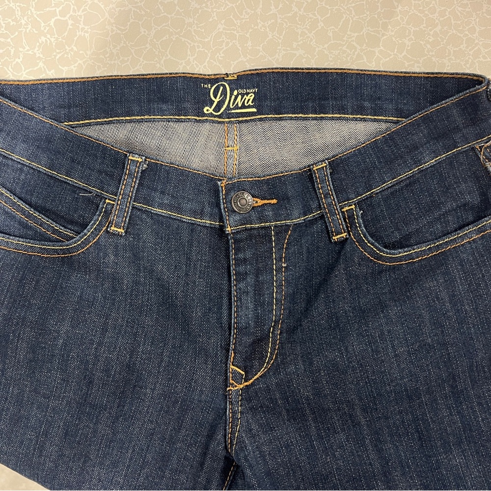Old Navy Diva Blue High Rise Jeans